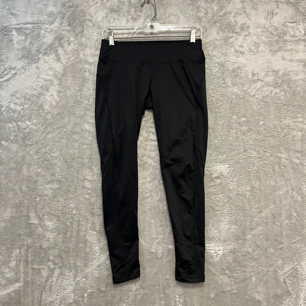 Tek Gear WarmTek Leggings Women Small Black Athletic Cold Weather Yoga Pants